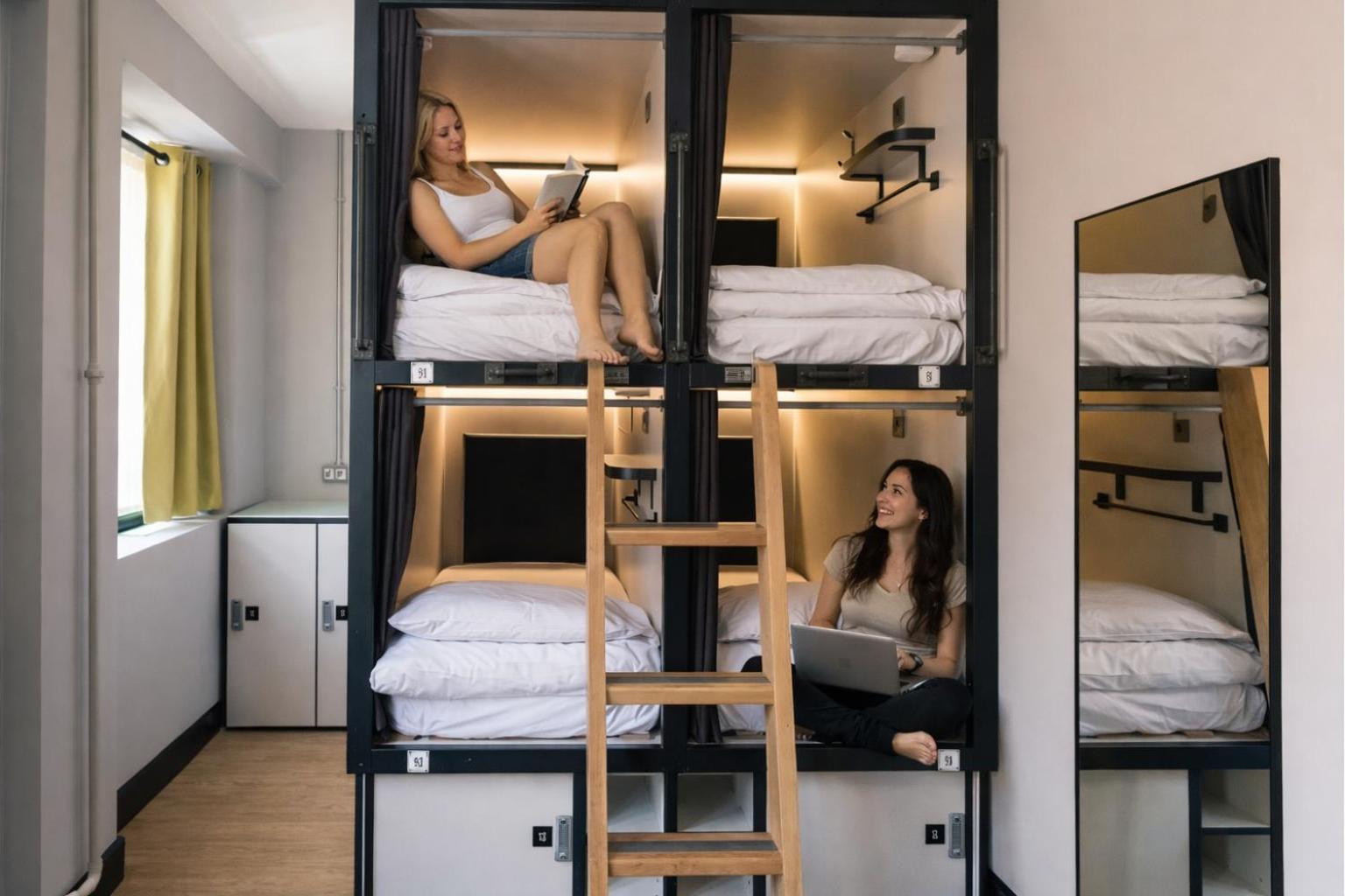 Bed 4-Bed Female Dormitory Room